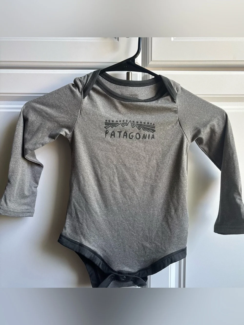 Patagonia Capilene Long Sleeve Snap Bodysuit